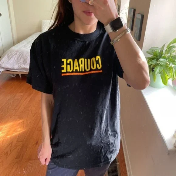 Chance the Rapper Courage Graphic Tee Black Size Medium - Picture 4 of 6